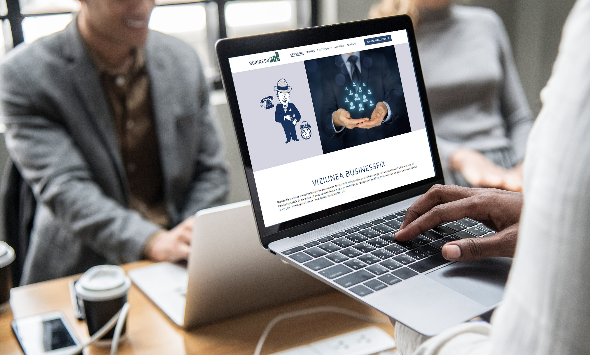 BusinessFix.ro - site de prezentare servicii