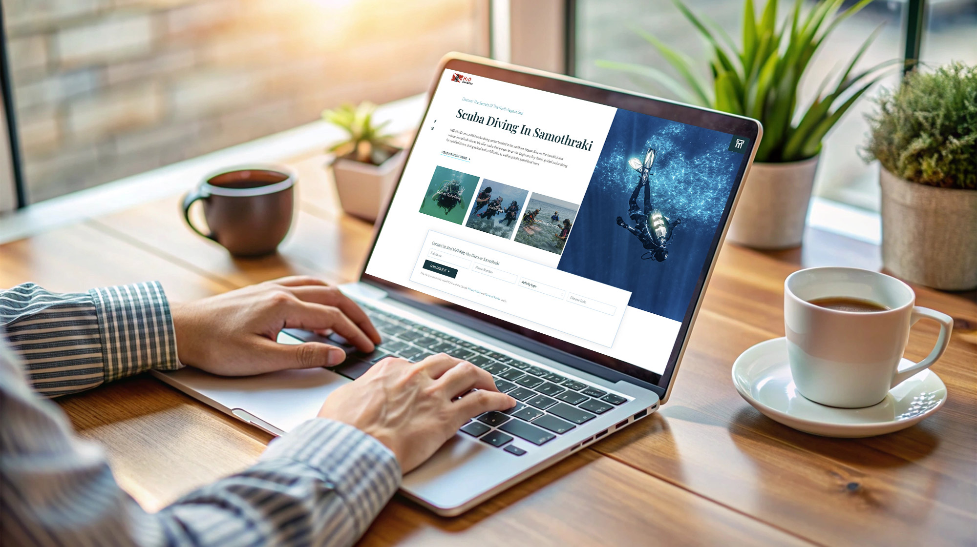DiveFun.ro - site de prezentare servicii